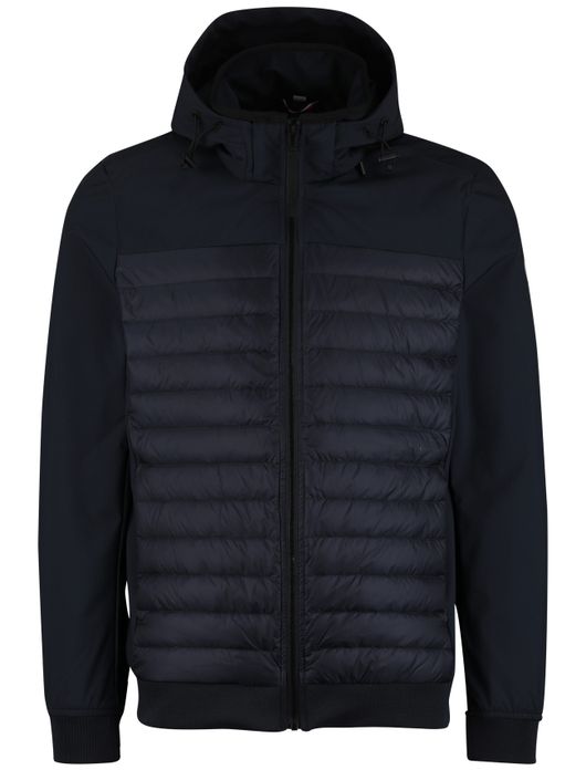 Reset tussenjas donkerblauw gewatteerd waterdicht