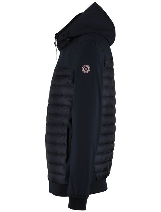 Reset tussenjas donkerblauw gewatteerd waterdicht