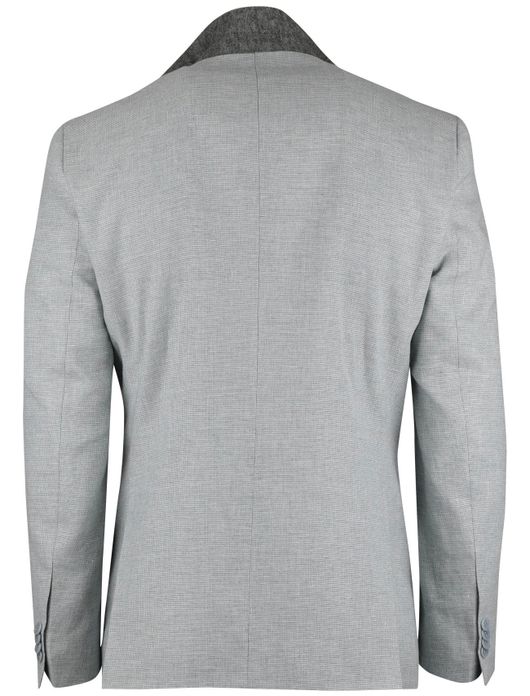 Carl Gross Sakko colbert groen gemeleerd normale fit