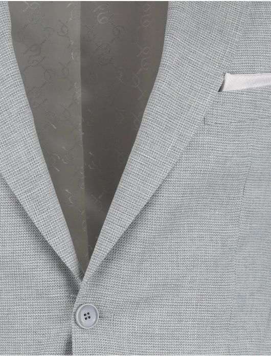 Carl Gross Sakko colbert groen gemeleerd normale fit