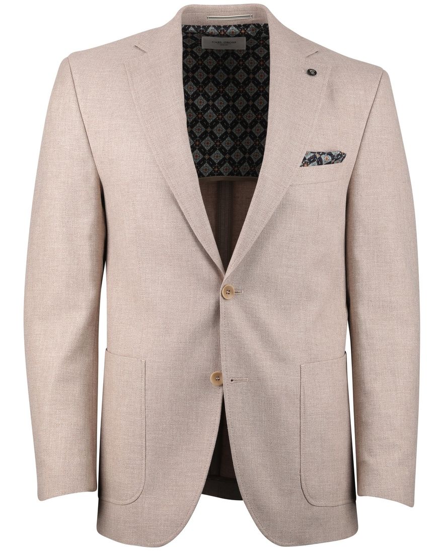 Normale fit beige Carl gross colbert tebbo