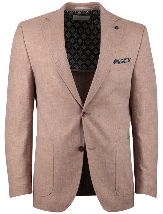 Carl gross tebbo colbert bruin met pochet