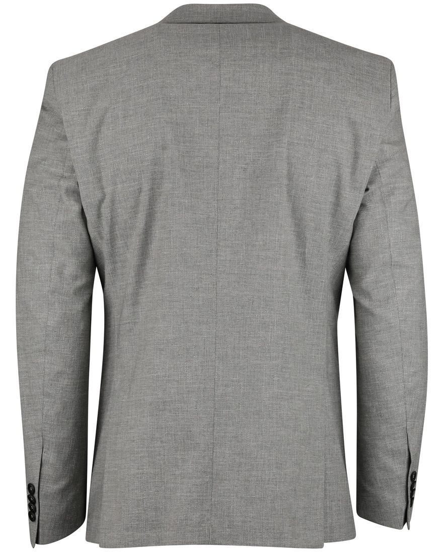 groen gemêleerd colbert Carl Gross polyester met viscose voering