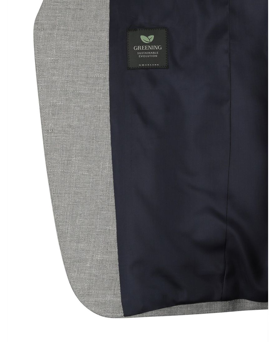 groen gemêleerd colbert Carl Gross polyester met viscose voering