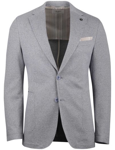 Carl Gross Colbert Carl Gross Sakko print blauw normale fit