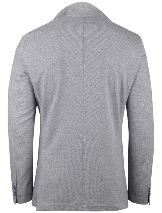 Colbert Carl Gross Sakko blauw geprint normale fit