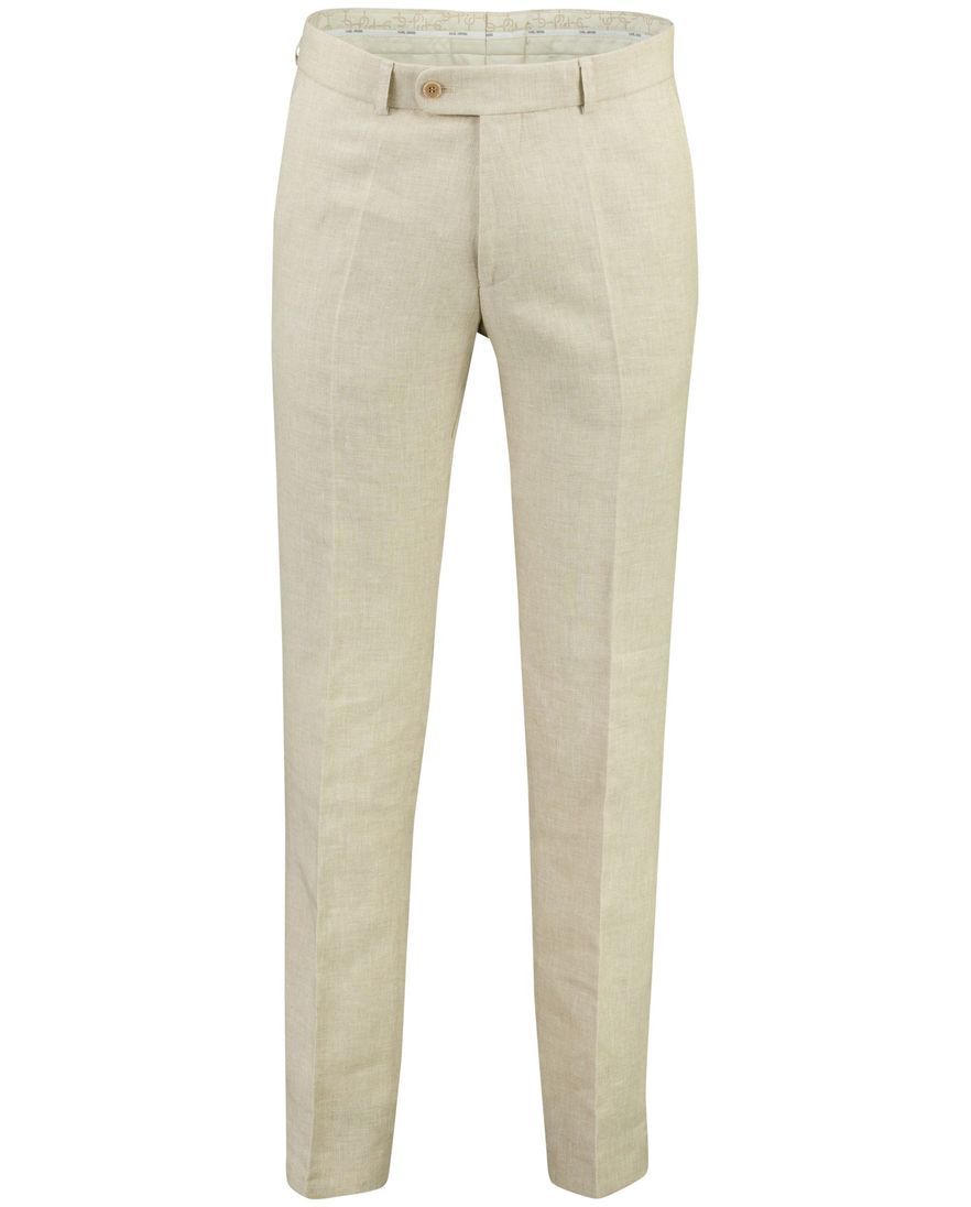 beige pantalon Carl Gross normale fit