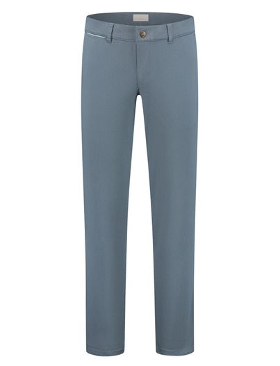 North84 Chino North84 Luxury Comfort gemêleerd blauw