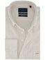 Overhemd Portofino Regular fit beige met strepen