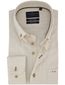 Portofino overhemd beige met beige knoop