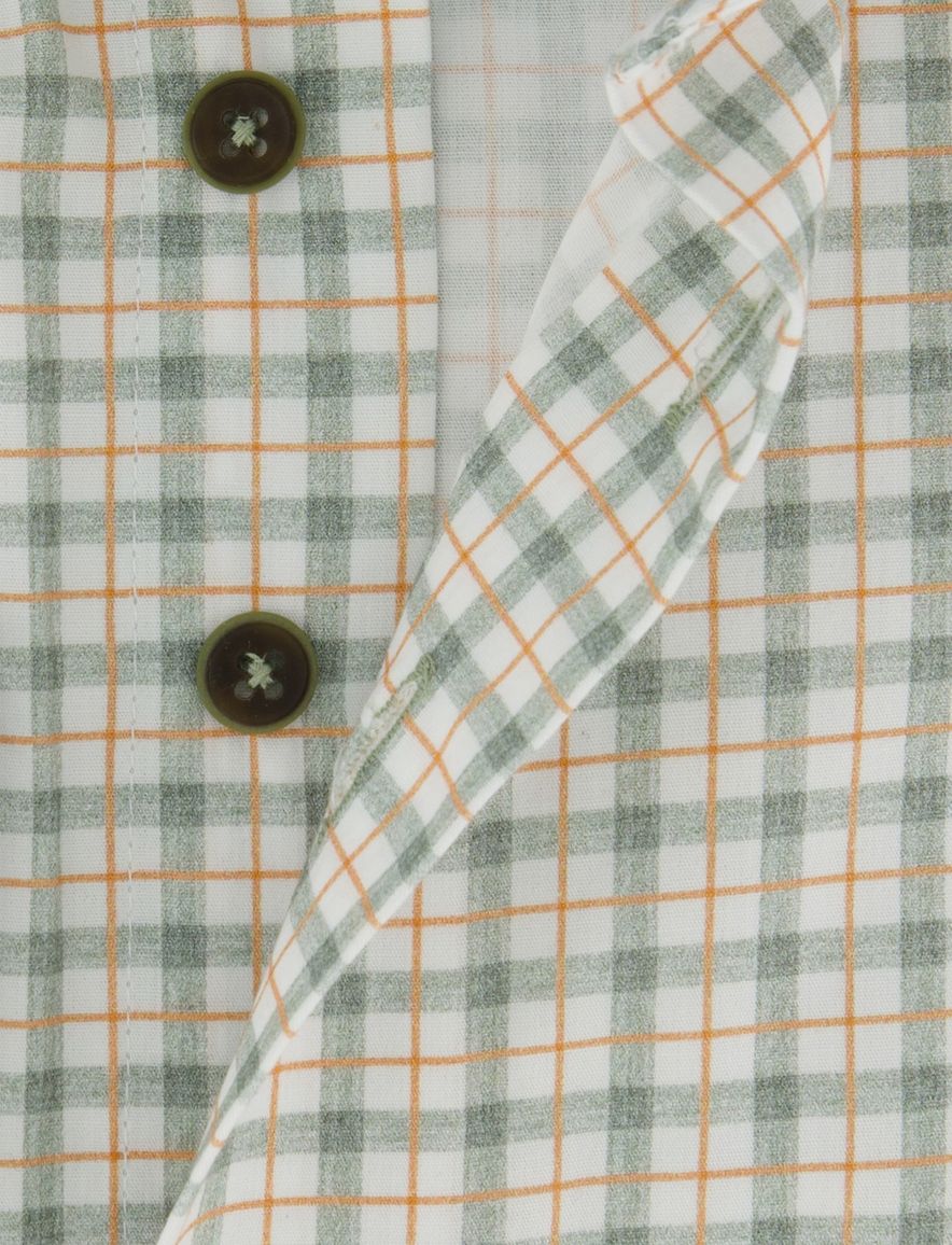 Portofino overhemd groen geruit