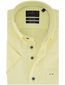 Portofino regular fit overhemd geel korte mouw