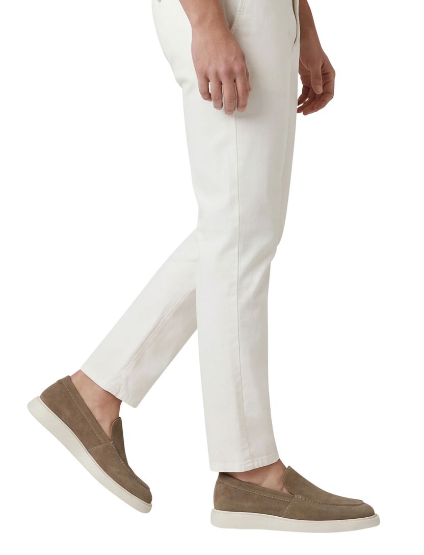 loafers Melik beige leer suede effen