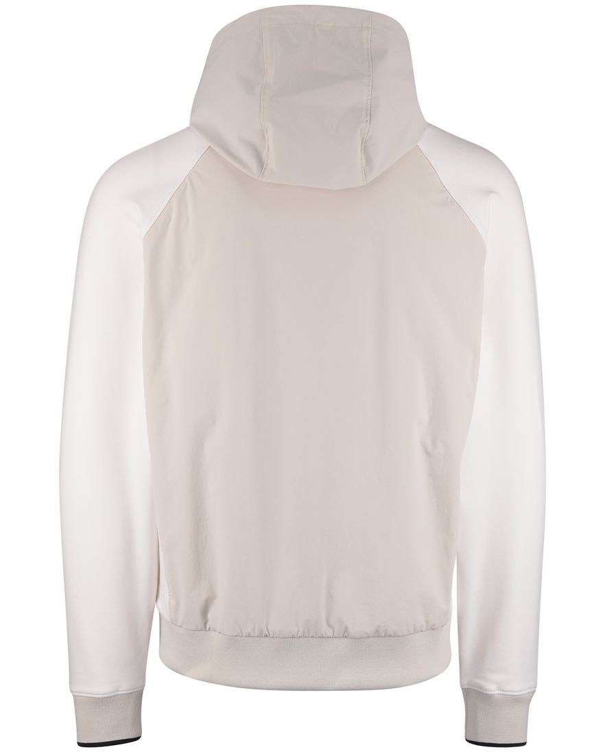 tussenjas Aeronautica Militaire met afneembare capuchon beige