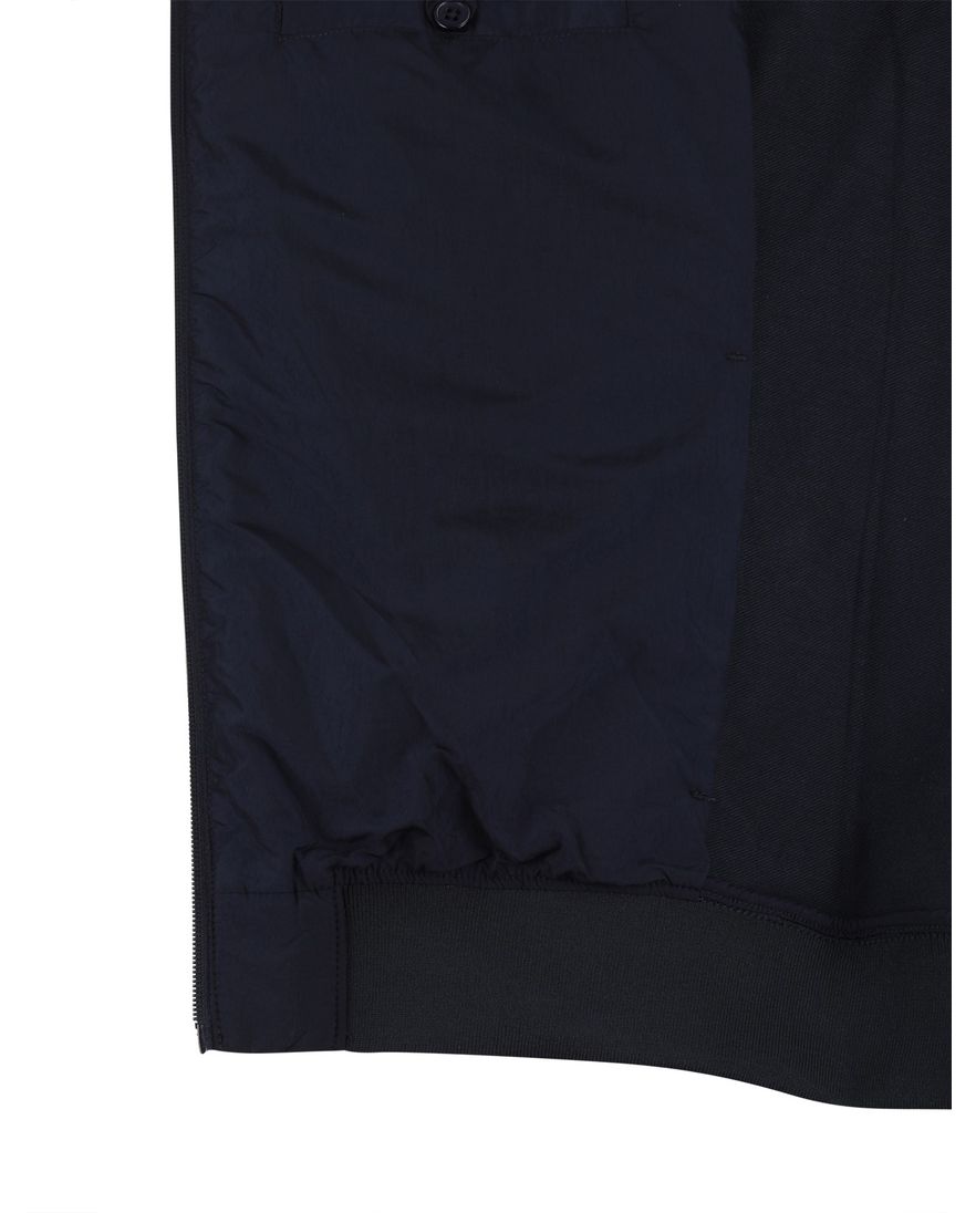 tussenjas Aeronautica Militaire met afneembare capuchon navy