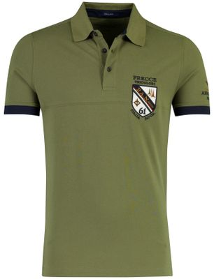Aeronautica Militare groene polo Aeronautica Militaire embleem