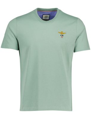 Aeronautica Militare Aeronautica Militaire regular fit t-shirt ronde hals groen