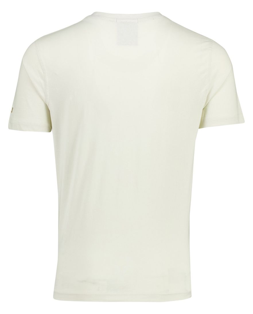 Aeronautica Militaire regular fit t-shirt ronde hals beige