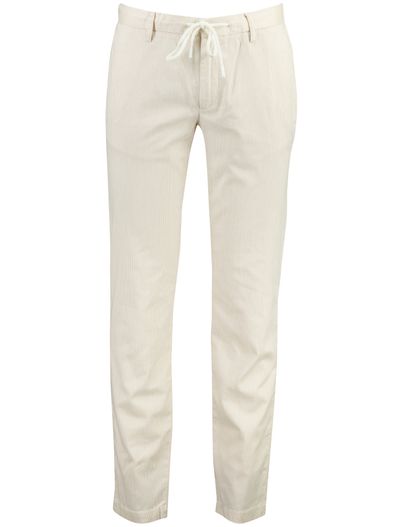 Alberto Slim fit Alberto jump chino met elastische band beige