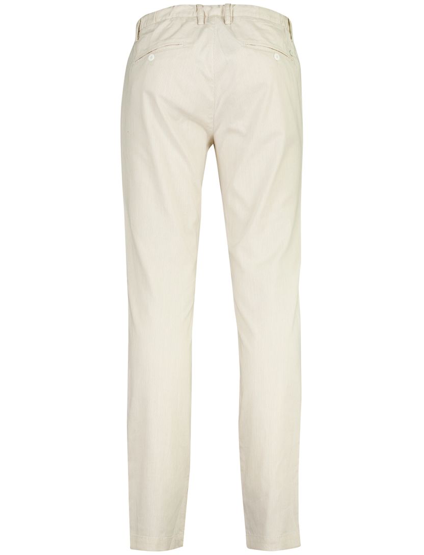 Chino elastische band Alberto jump beige slim fit