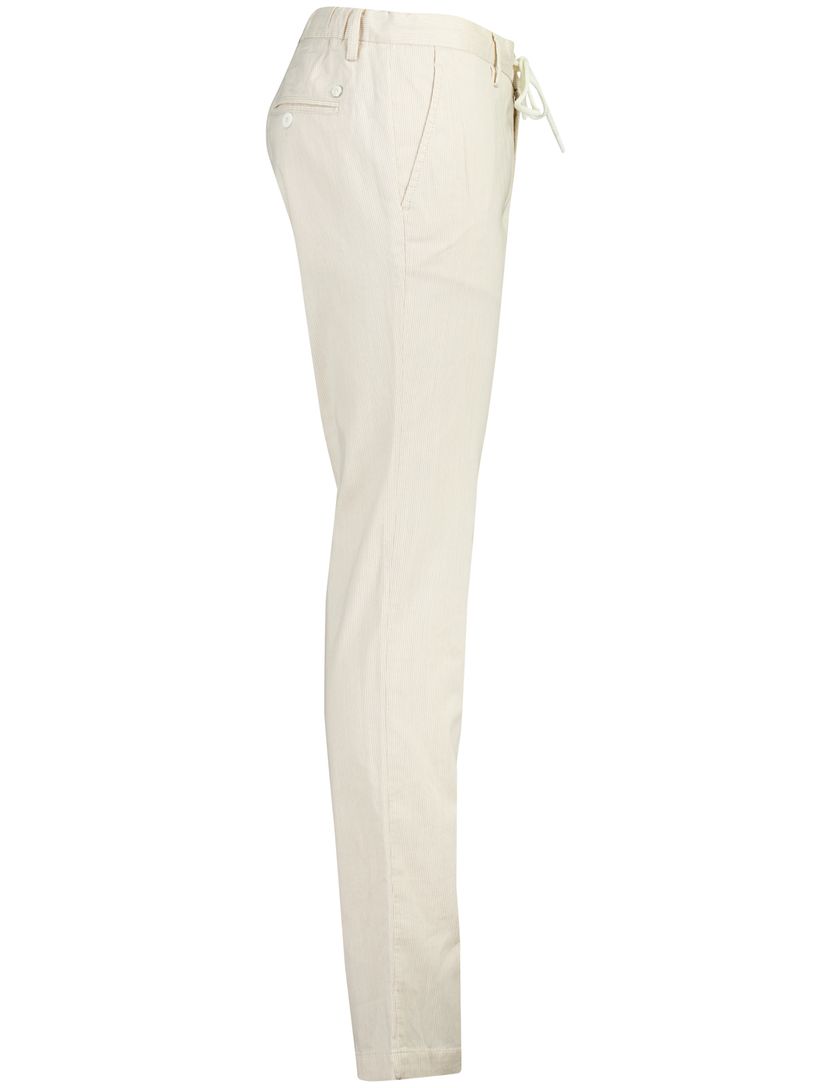 Chino elastische band Alberto jump beige slim fit