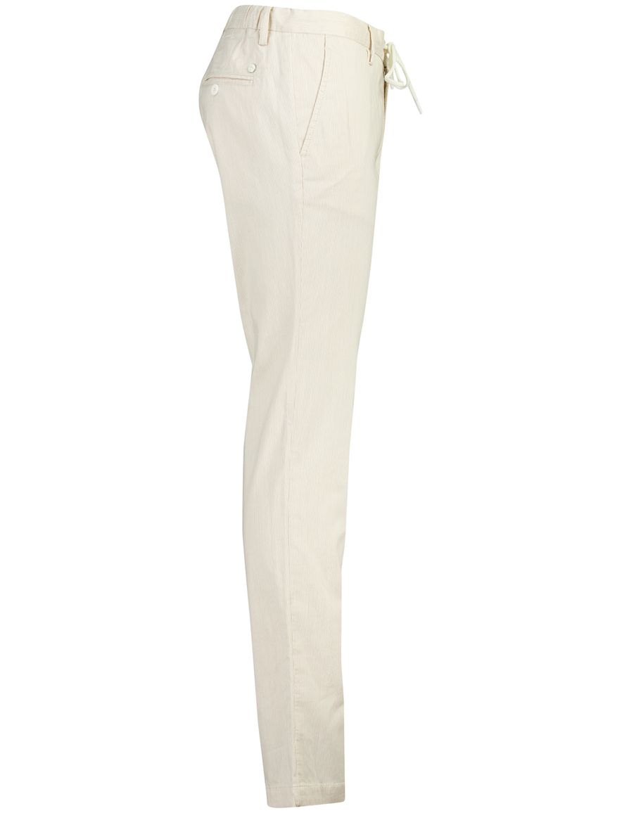 Slim fit Alberto jump chino met elastische band beige