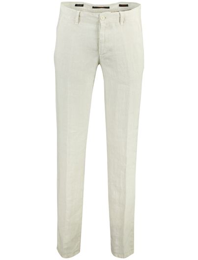 Alberto Beige chino Alberto lou regular fit linnen