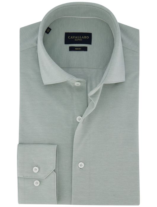 Lichtgroen Cavallaro jersey overhemd
