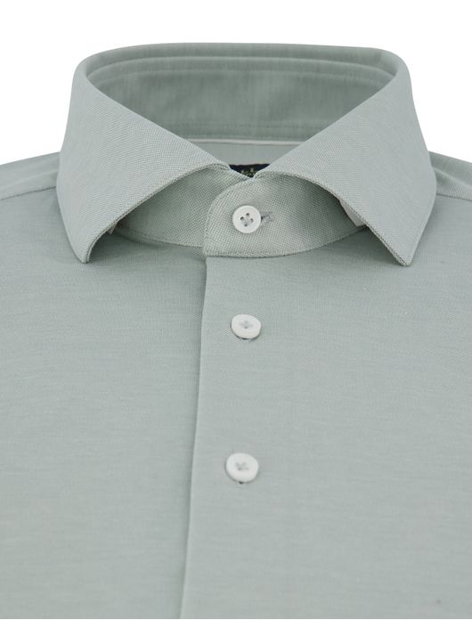 Lichtgroen Cavallaro jersey overhemd