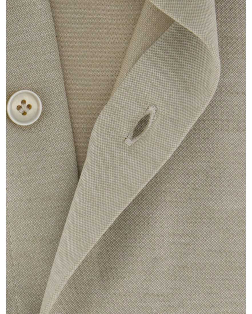 beige overhemd Cavallaro cutaway boord
