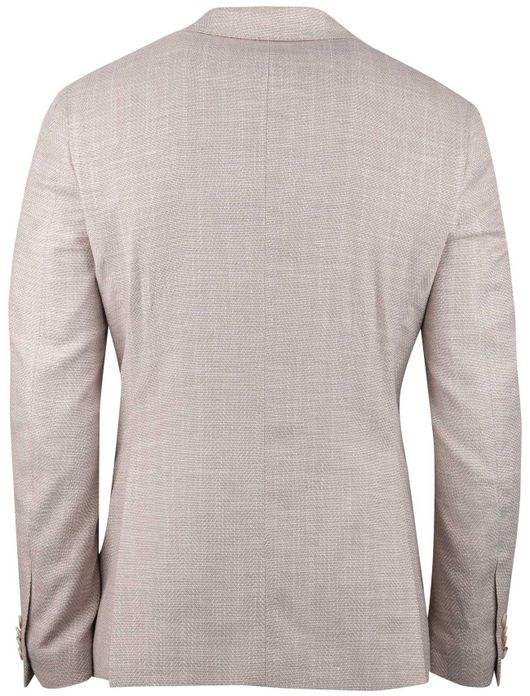 Cavallaro colbert beige slim fit bruine knopen
