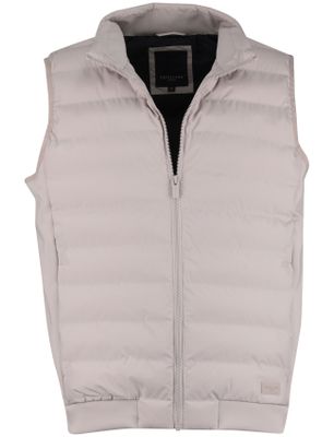 Cavallaro beige bodywarmer Cavallaro normale fit rits