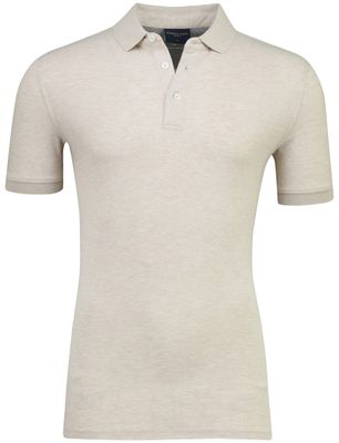Cavallaro Polo Cavallaro Bavone beige normale fit