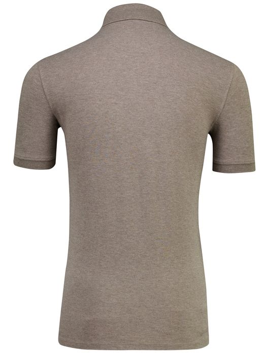Cavallaro Bavone polo melange taupe