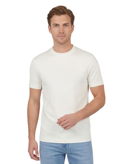 Cavallaro Korte mouw T-shirt Cavallaro Luvati Tee wit