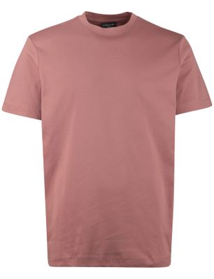 Cavallaro T-shirt Cavallaro Luvati roze korte mouw slim fit