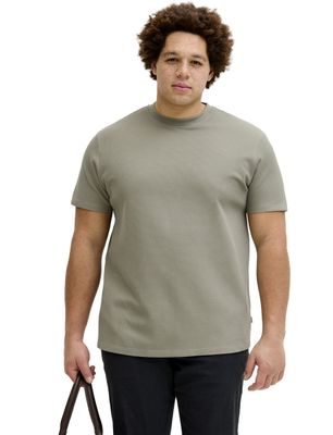 Jack & Jones Groen T-shirt Jack & Jones Plus Size textuur