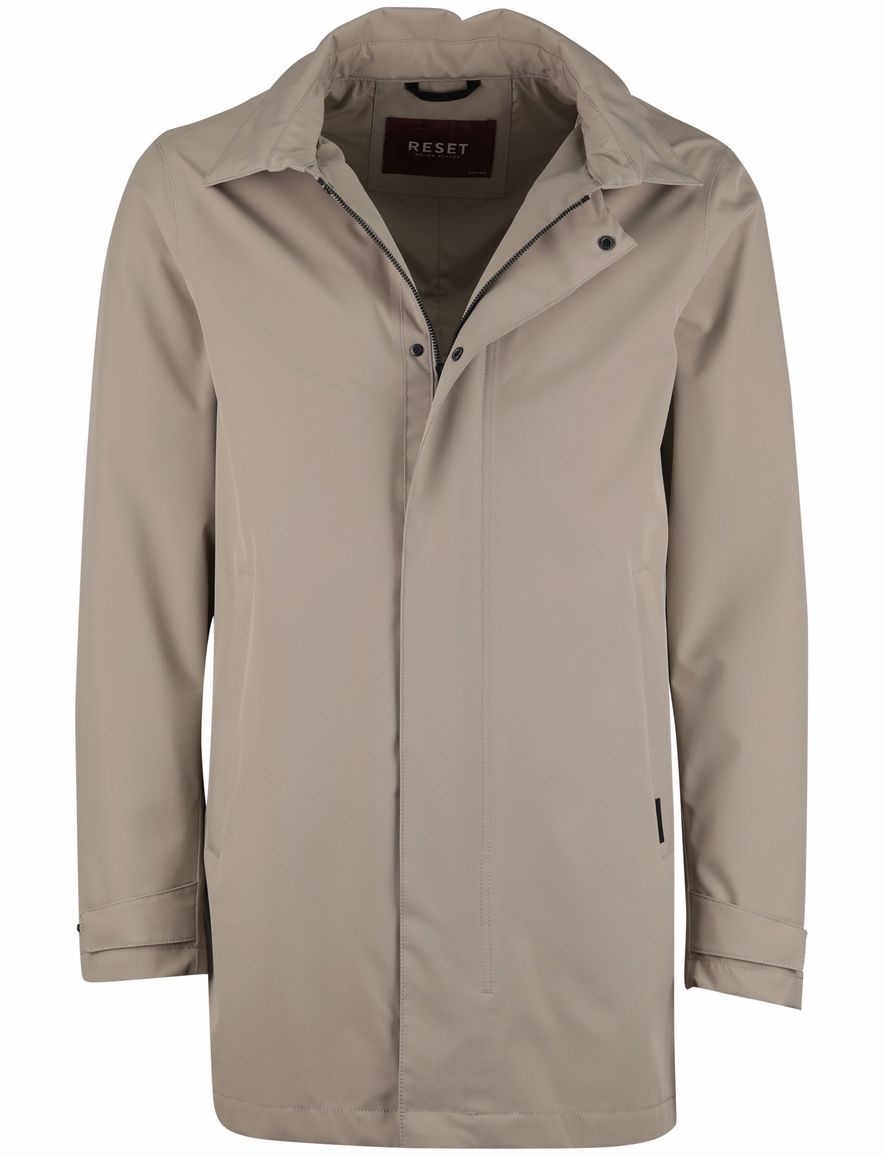 Beige regenjas waterdicht Reset normale fit