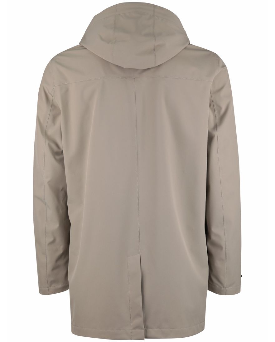 Beige regenjas waterdicht Reset normale fit