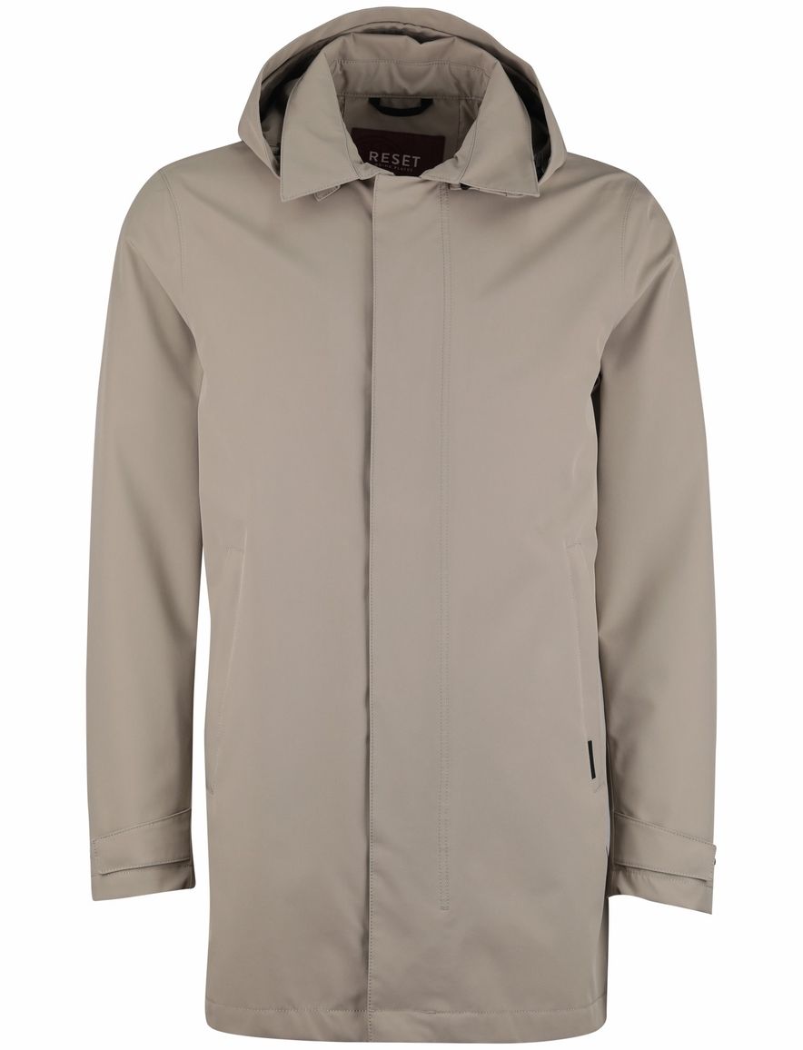 Beige regenjas waterdicht Reset normale fit