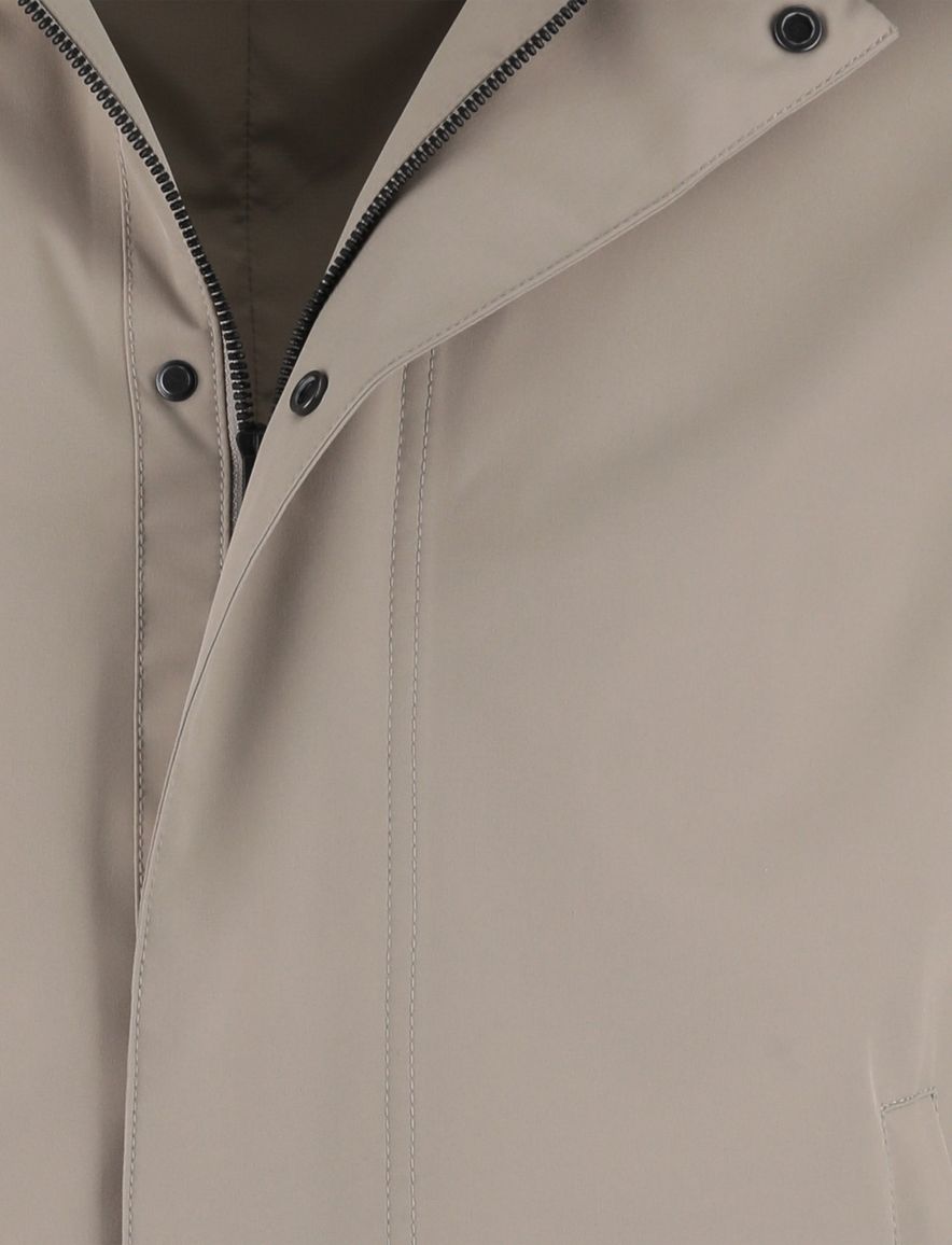 Beige regenjas waterdicht Reset normale fit