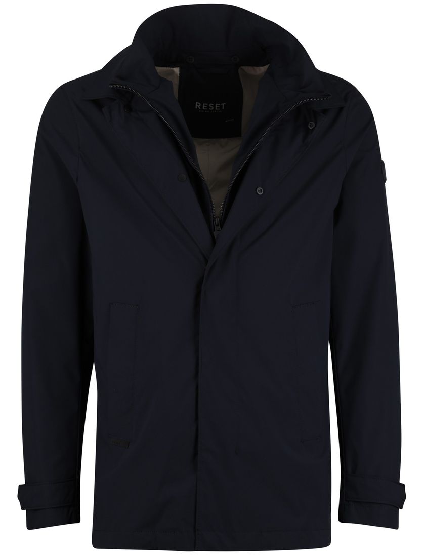 navy tussenjas Reset Gabriel van polyester voering