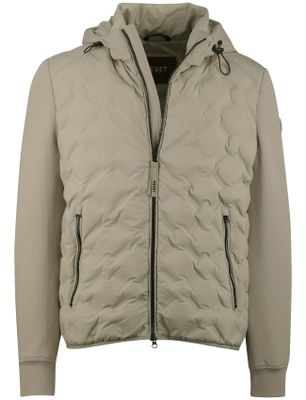 Reset tussenjas Reset beige normale fit rits capuchon gewatteerd