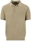 Fynch Hatton polo bruin met contrast boord