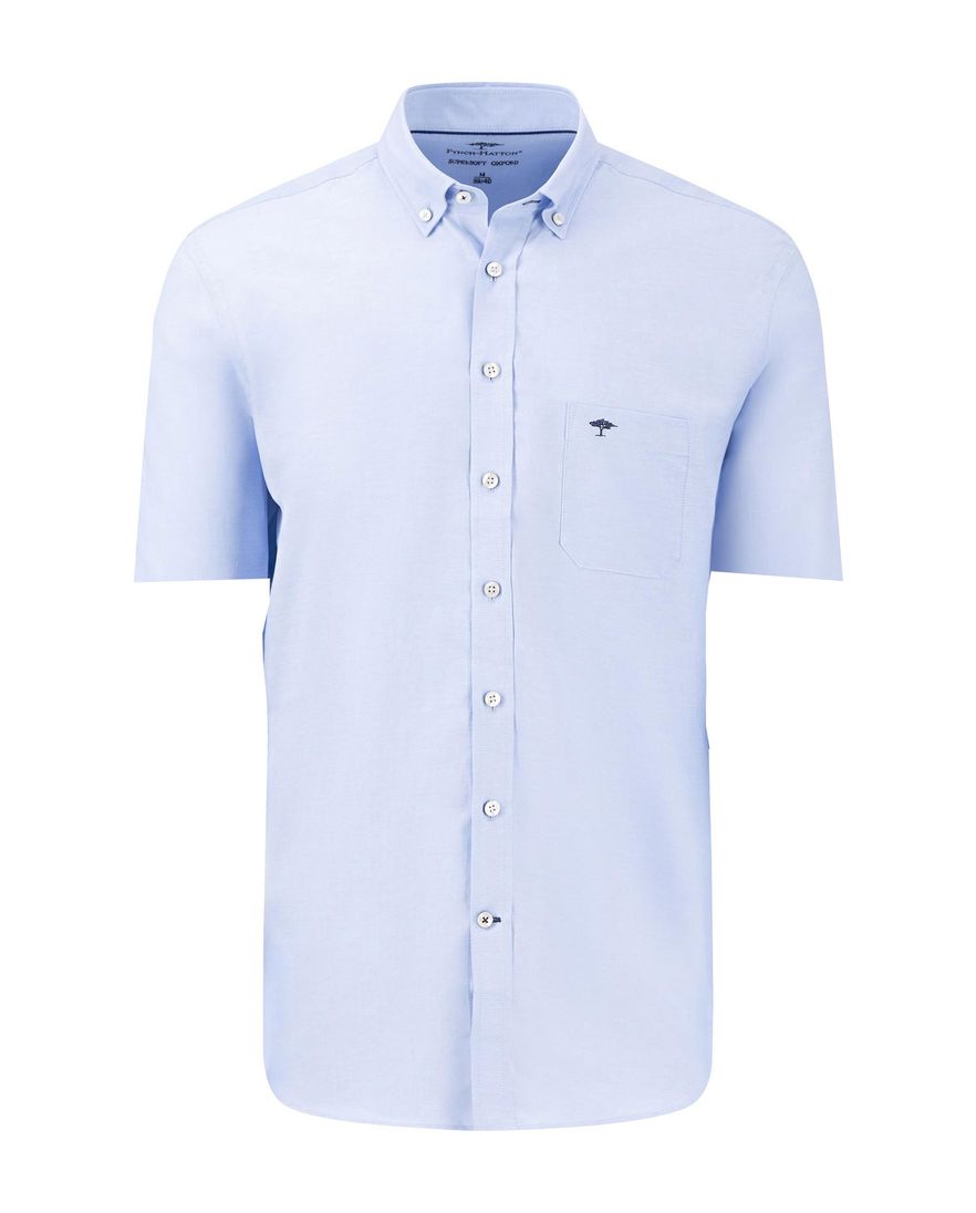 Overhemd lichtblauw Fynch Hatton button down boord