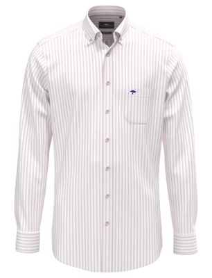 Fynch Hatton Normale fit overhemd Fynch Hatton roze streepjes