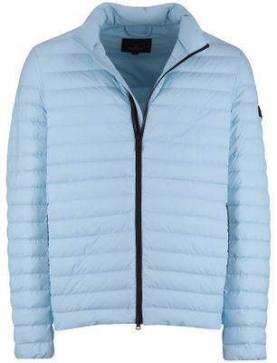 Peuterey Felblauwe tussenjas Peuterey zonder capuchon zwarte rits