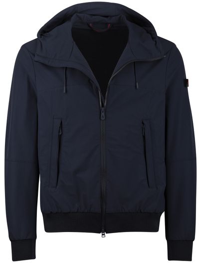 Peuterey Peuterey zomerjas waterafstotend met capuchon navy