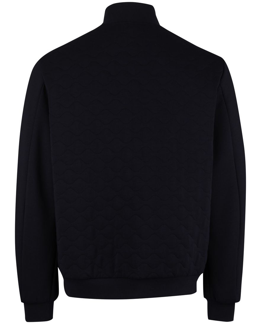 Navy Peuterey vest met rits stretch