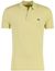 Poloshirt korte mouw Lacoste geel normale fit 2 knoopjes